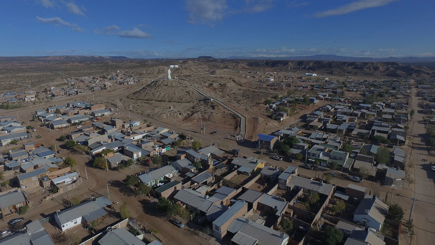 panorámica de Rincón de los Sauces