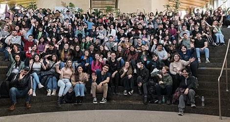 Foto grupal del Encuentro de Becas